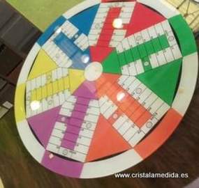 Couvercle pour table édition parchís